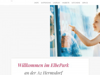elbe-park.com Webseite Vorschau