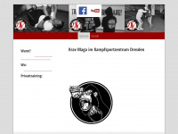 kravmaga-dresden.com Webseite Vorschau