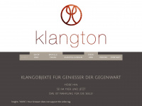 klangton.com Webseite Vorschau