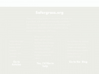 safergrass.org Webseite Vorschau