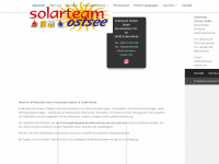 solarteam-ostsee.com Webseite Vorschau