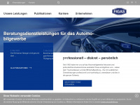 figas.ch Webseite Vorschau