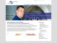 pkmobil.ch Webseite Vorschau