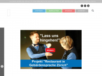 sichtbar-gehoerlose.ch Webseite Vorschau