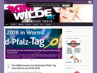 kim-wilde.net Webseite Vorschau