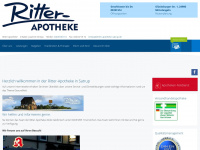 ritter-apotheke-satrup.de Webseite Vorschau