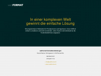 webformat.ch Webseite Vorschau