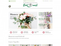 blumenversand-edelweiss.de Webseite Vorschau