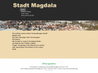 stadt-magdala.de Webseite Vorschau