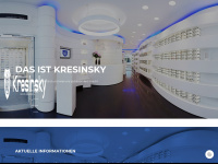 kresinsky.de Webseite Vorschau