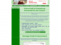 online-kredit.urg.at Webseite Vorschau