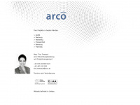 arco.at Webseite Vorschau