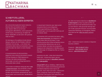 katharinabachman.de Webseite Vorschau