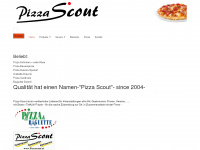 pizzascout.at Webseite Vorschau