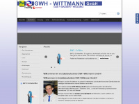 gwh-wittmann.at Webseite Vorschau