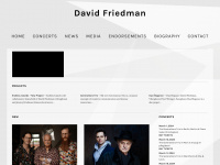david-friedman.de Webseite Vorschau