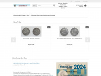moneta.at Webseite Vorschau