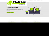 flat.de Webseite Vorschau