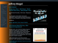jeffreybiegel.com Webseite Vorschau