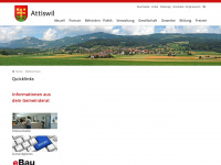 attiswil.ch Webseite Vorschau