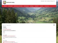 gsteig.ch Webseite Vorschau