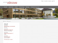 ruegsau.ch Webseite Vorschau
