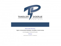 tandlerdoerjepartner.com Webseite Vorschau