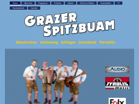 grazerspitzbuam.at Webseite Vorschau