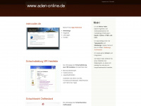 aden-online.de Webseite Vorschau