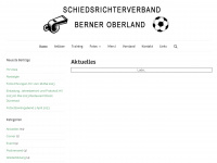 svbo.ch Webseite Vorschau