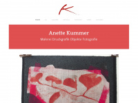 anette-kummer.ch Webseite Vorschau