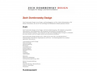 zech-dombrowsky-design.de Webseite Vorschau