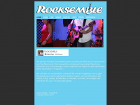 rocksemble.de Webseite Vorschau