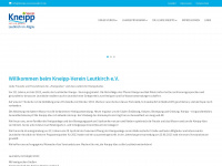 kneipp-verein-leutkirch.de Webseite Vorschau