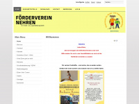 foerderverein-nehren.de Webseite Vorschau