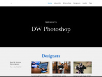 dwphotoshop.com Webseite Vorschau