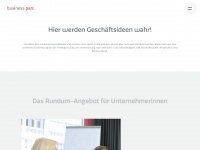 businessparc.ch Webseite Vorschau