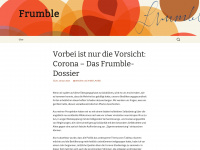 frumble.de Webseite Vorschau
