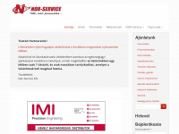 nor-service.hu Webseite Vorschau