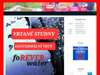 rever.cz Webseite Vorschau