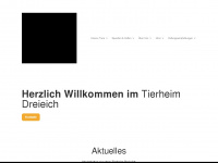 tierheim-dreieich.de Webseite Vorschau