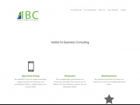 business-consulting.de Webseite Vorschau