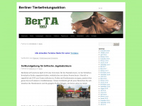 berta-online.org Webseite Vorschau