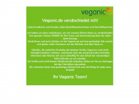 veganic.de Webseite Vorschau