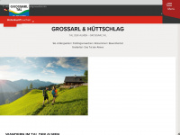 grossarltal.info Webseite Vorschau