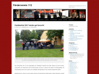 foerderverein112.de Webseite Vorschau