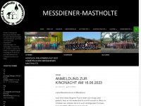 messdiener-mastholte.de Webseite Vorschau