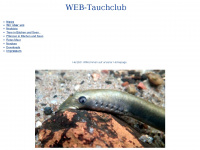 tauchclub-web.de Webseite Vorschau