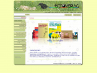 echoverlag.de Webseite Vorschau