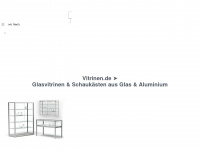 vitrinen.de Webseite Vorschau
